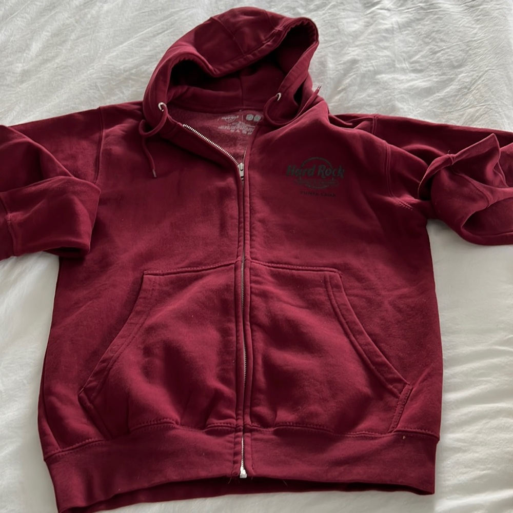 Hard rock Punta Cana kiss my ace, hooded sweatshirt - Picture 2 of 5